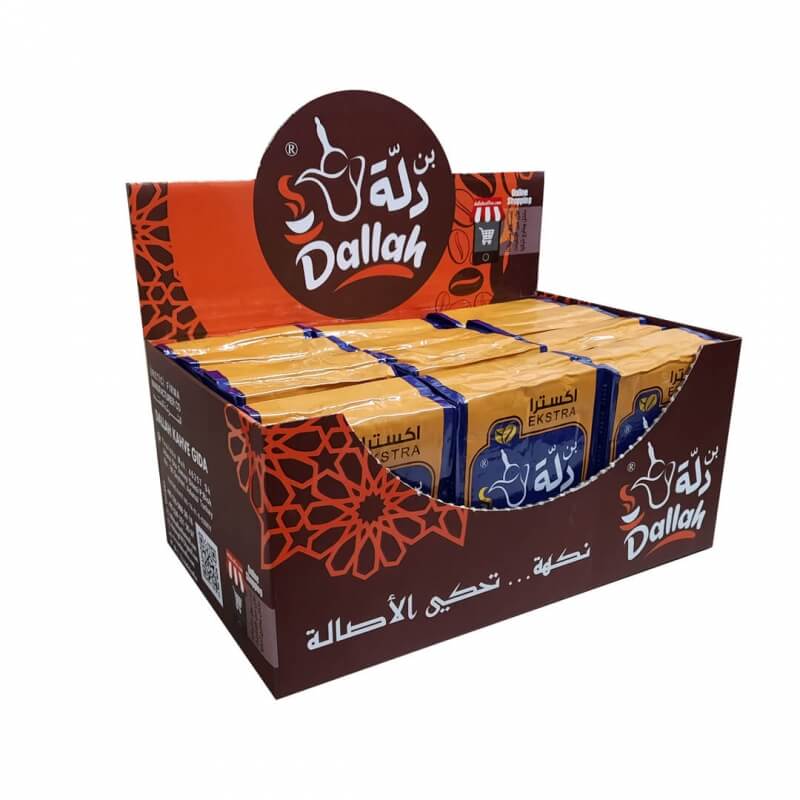DALLAH COFFEE TURKISH COFFEE EXTRA (BOX) 12 × 190 g