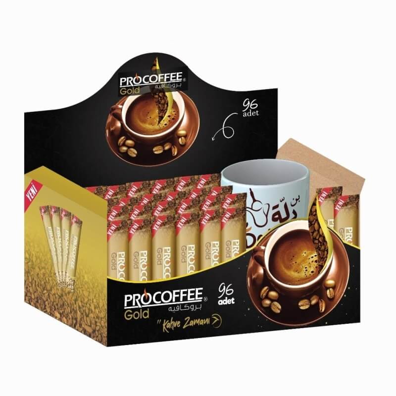 PROCOFFEE Gold instant coffee 2 g × 96 pcs